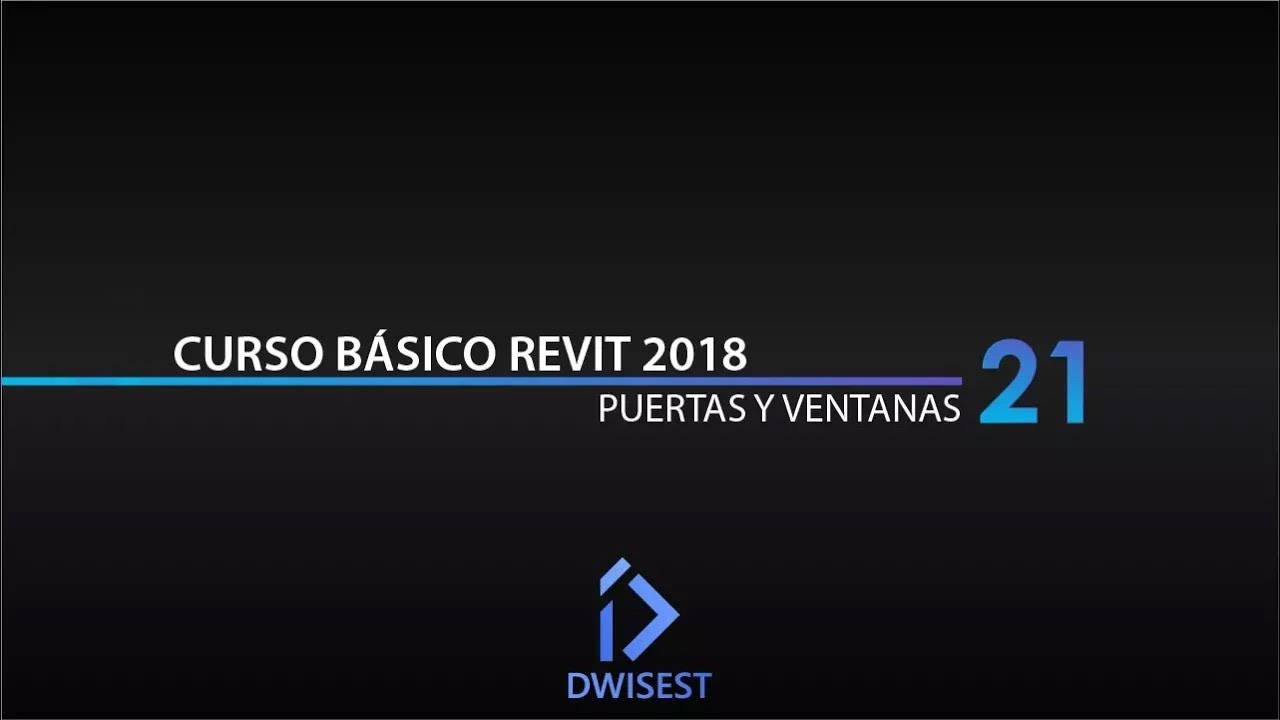 Revit 2018 - Puertas y ventanas - Tutorial básico 21