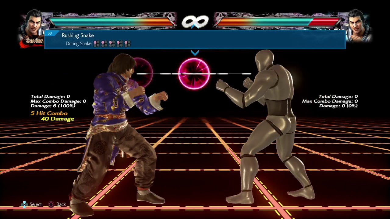 Tekken 7 Lei Wulong Move List(Season 4)