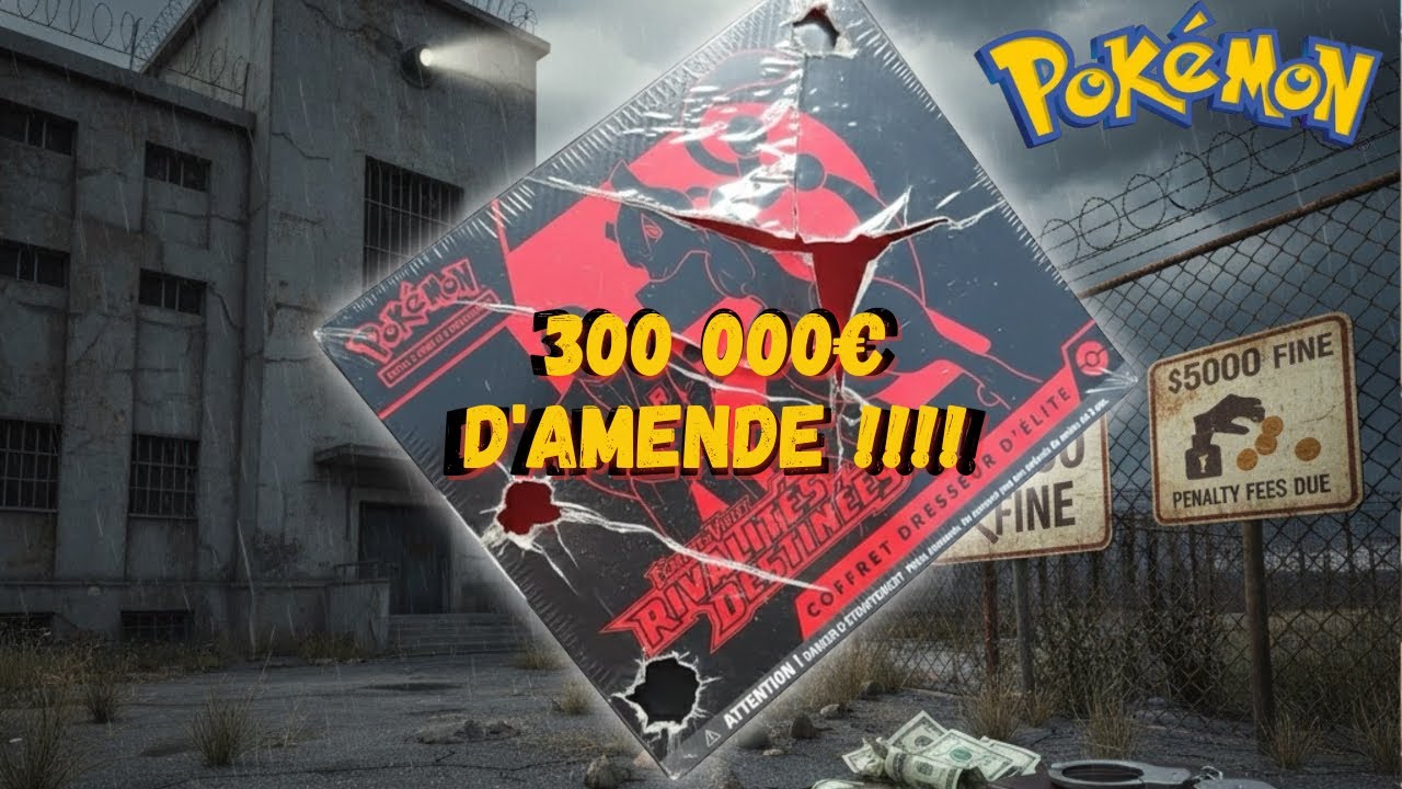 VENDRE UNE ETB POKÉMON TROUÉ EST ILLÉGAL !!!!