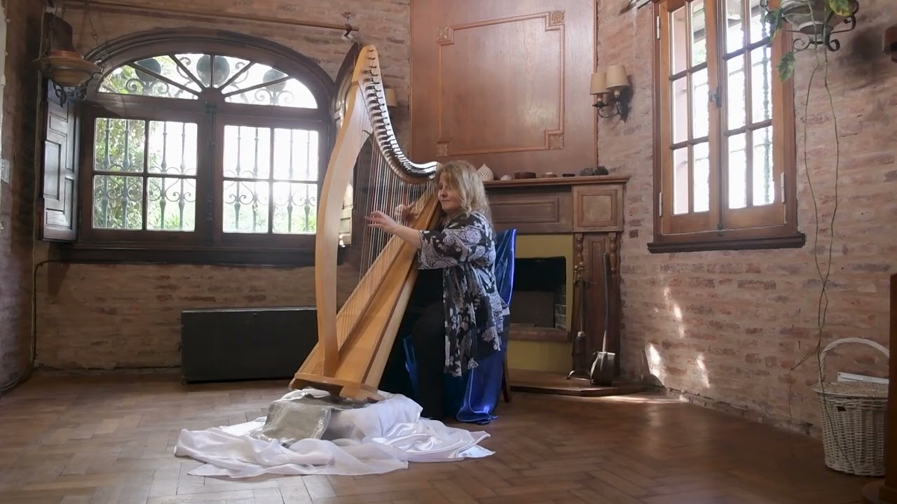 The musical Priest - Aida Delfino   Arpista