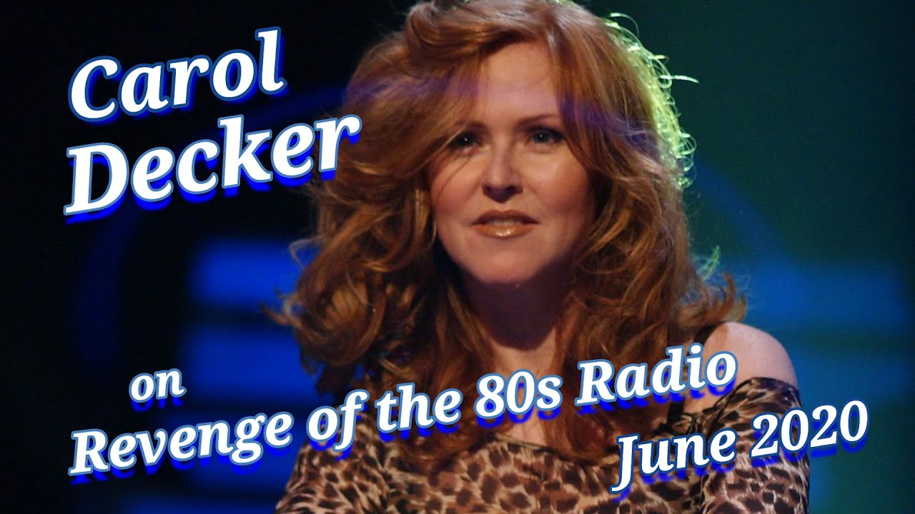 Carol Decker of T'Pau interview on Revenge of the 80s Radio - June 2020