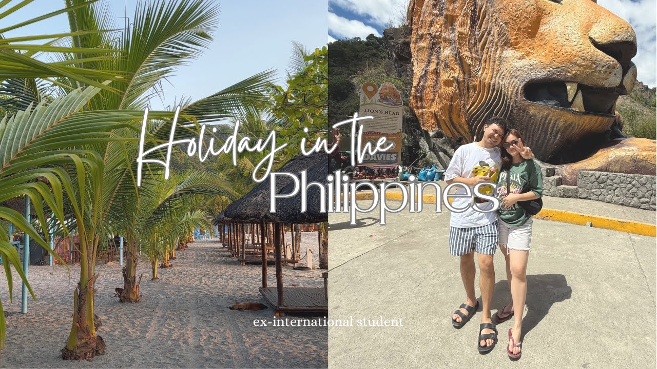 Philippines Vlog: coming home after 3 years abroad ✨ Went to Pampanga, Subic, Vigan, & Baguio City.