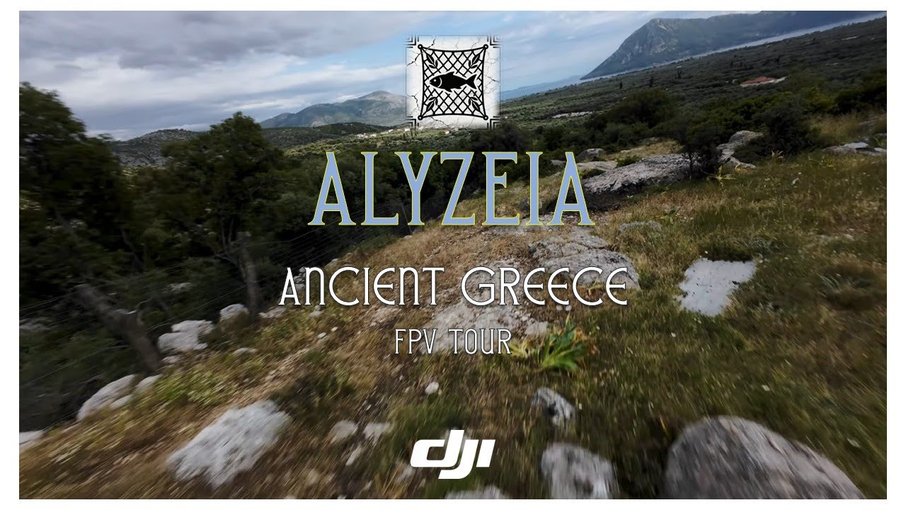 Alyzeia, Akarnania | DJI Avata 2 FPV Drone Tour of Ancient Greece