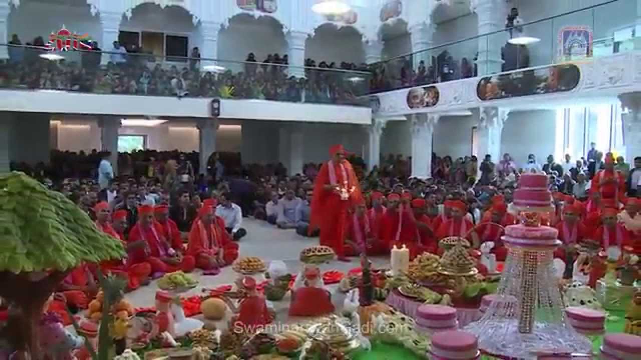 Day 5 Annakut Darshan and Finale - Shree Swaminarayan Mandir Kingsbury Grand Opening