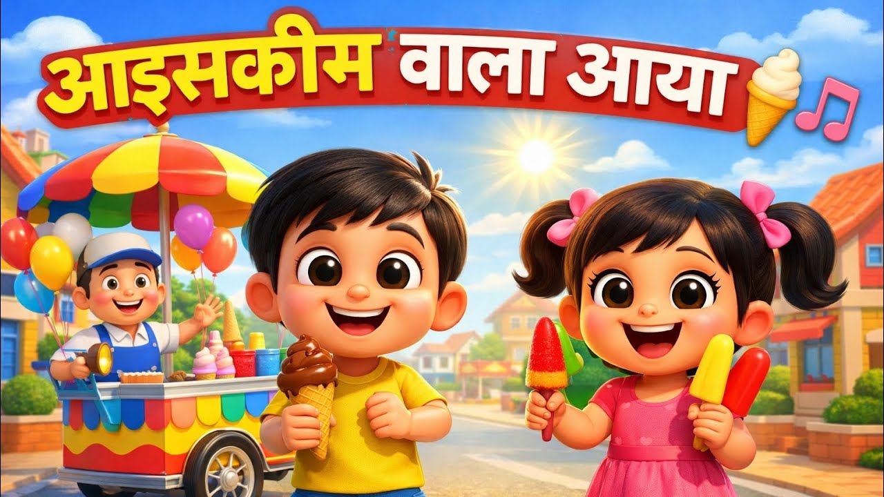 3D मजेदार बच्चों के कविता (Hindi Kids Rhyme)
