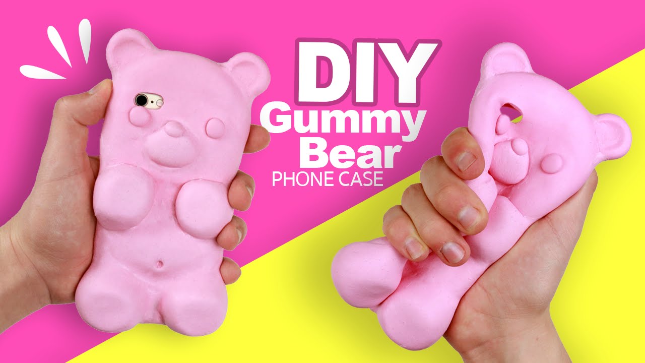 DIY | GIANT GUMMY BEAR PHONE CASE - Tutorial!