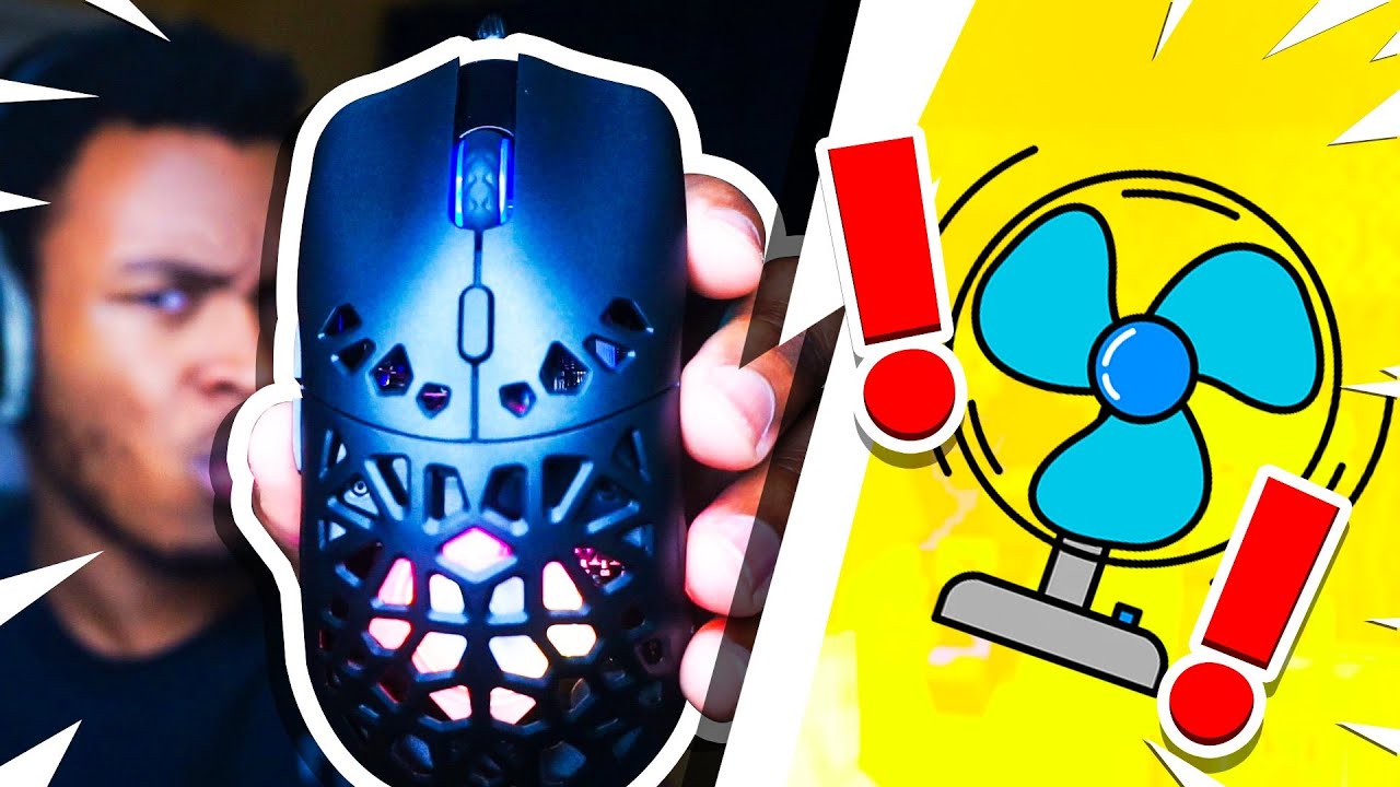 This Mouse has a FAN?!? (Zephyr Pro Gaming Mouse)