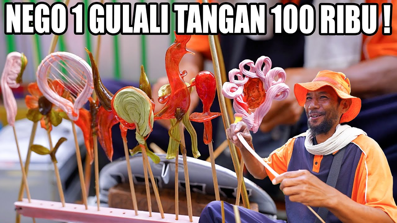 KAGET 1 BENTUK 100 RIBU, PEDAGANG INI CUMAN 1 DI INDONESIA !