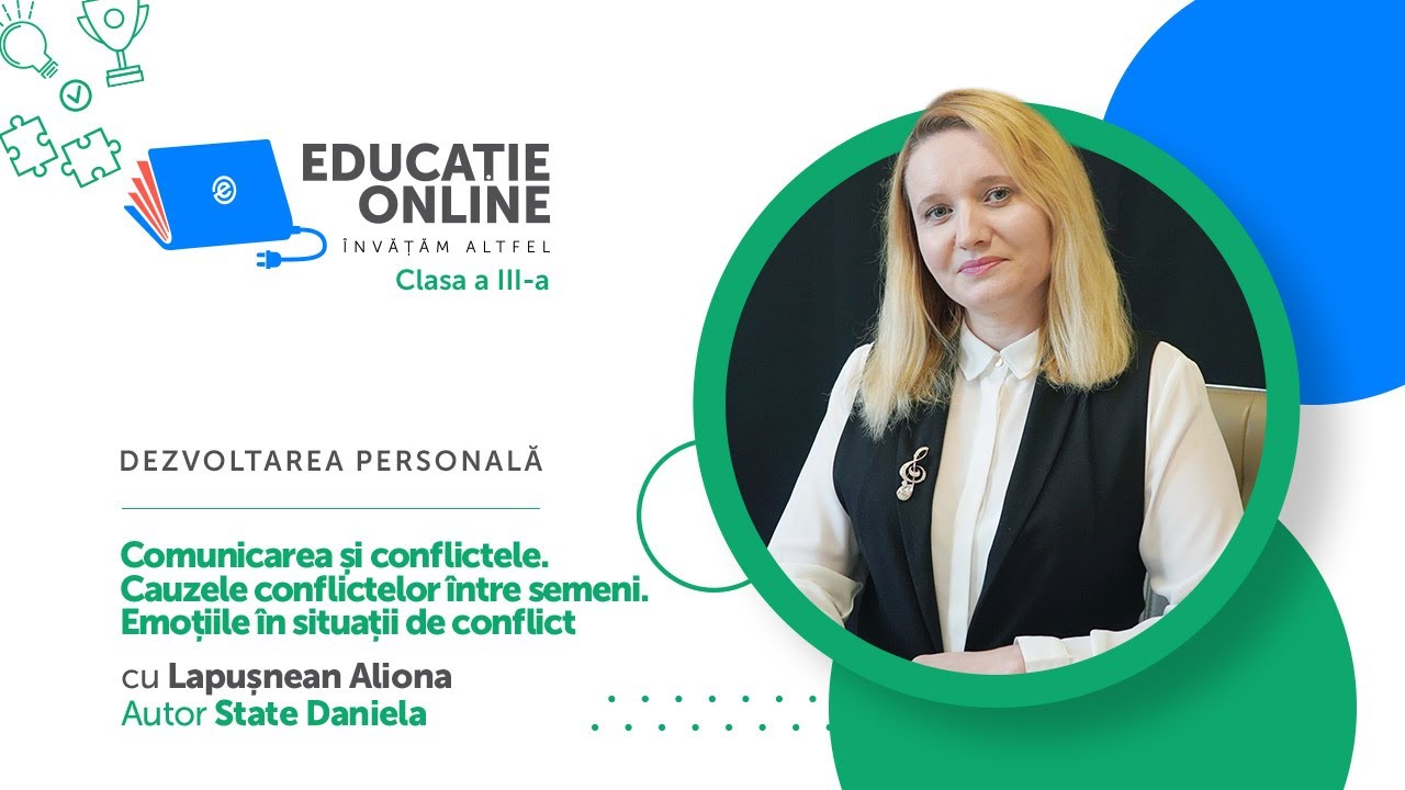 Dezvoltarea personală, Clasa a III-a, Comunicarea și conflictele. Cauzele conflictelor între semeni.