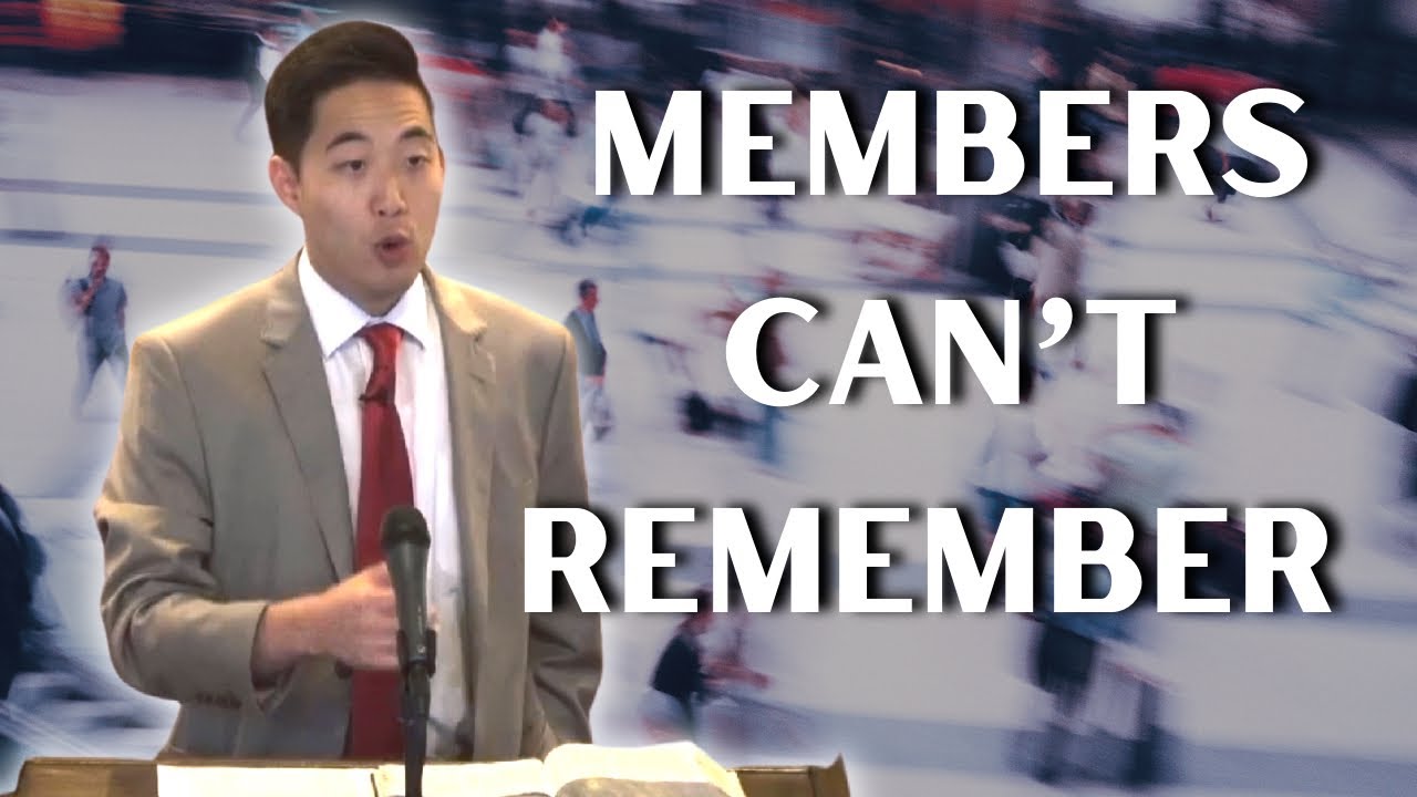 Members Can’t Remember | Dr. Gene Kim
