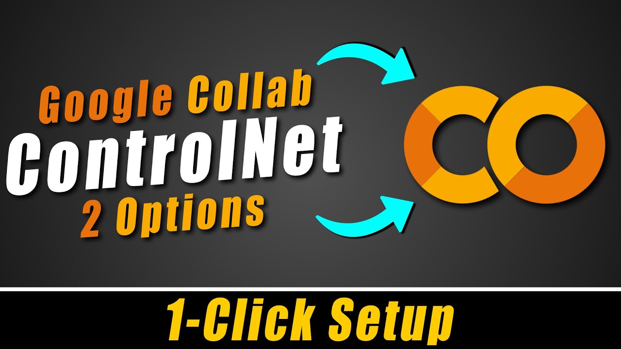 Stable Diffusion 1 - Click ControlNet Google Colab | 2 Option Explained | ControlNet Extension Colab