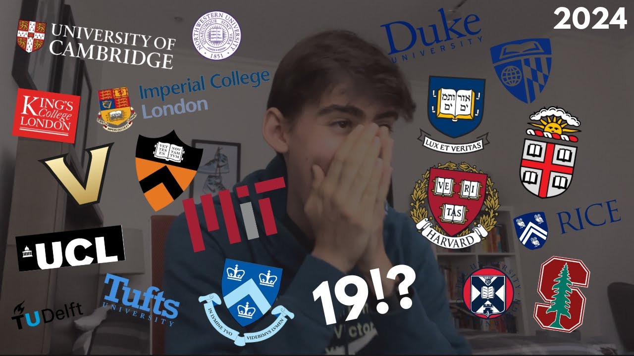 COLLEGE DECISION REACTIONS 2024 (Accepted 4 Ivies, T10s) | Ivies, MIT, Stanford, more (*no safeties)