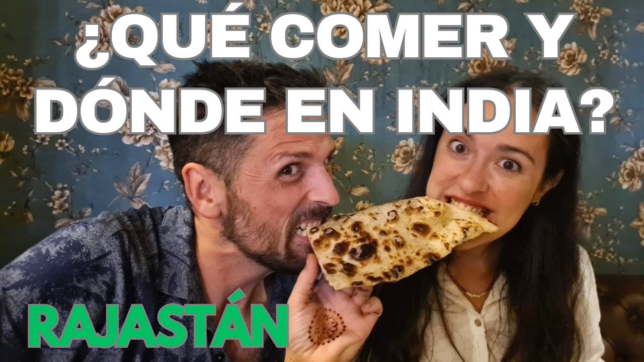 ¿Qué comer y dónde en India? (Rajastán) |  puestos callejeros, bares... |   Viaje Potaje #VLOG 19