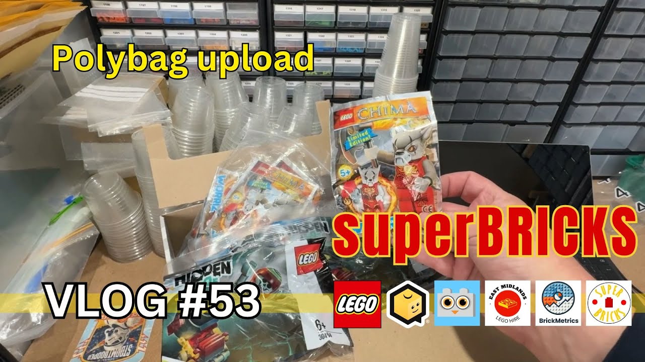Загрузка полиэтиленовых пакетов — VLOG 53 UK Bricklink seller