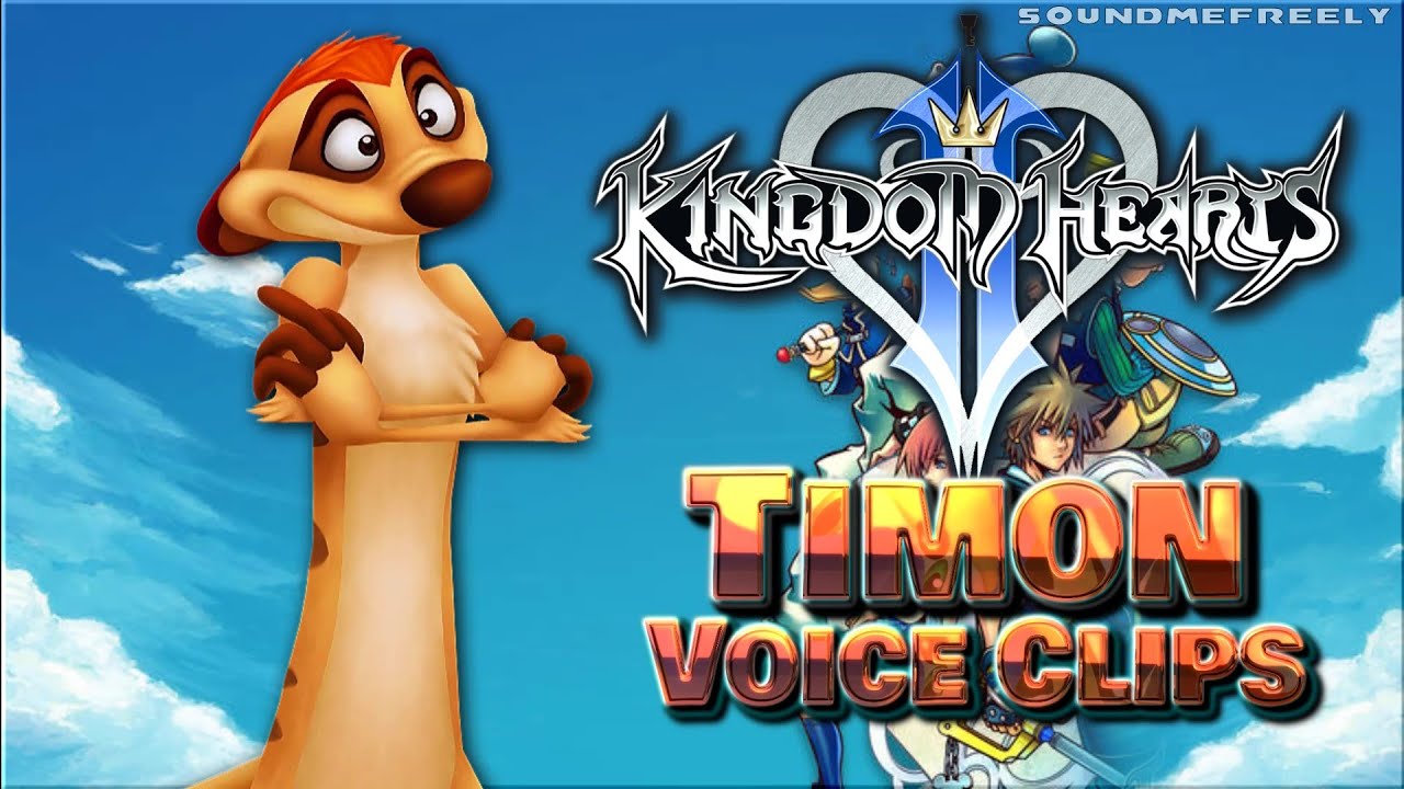 Все озвученные фрагменты Тимона • Kingdom Hearts 2 • Голосовые реплики • 2005 (Брюс Ланойл)