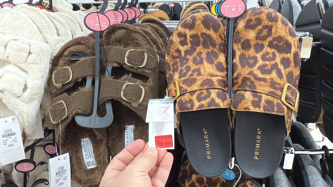 PRIMARK SHOES SALE + WOMEN SLIPPERS SALE - December 2024