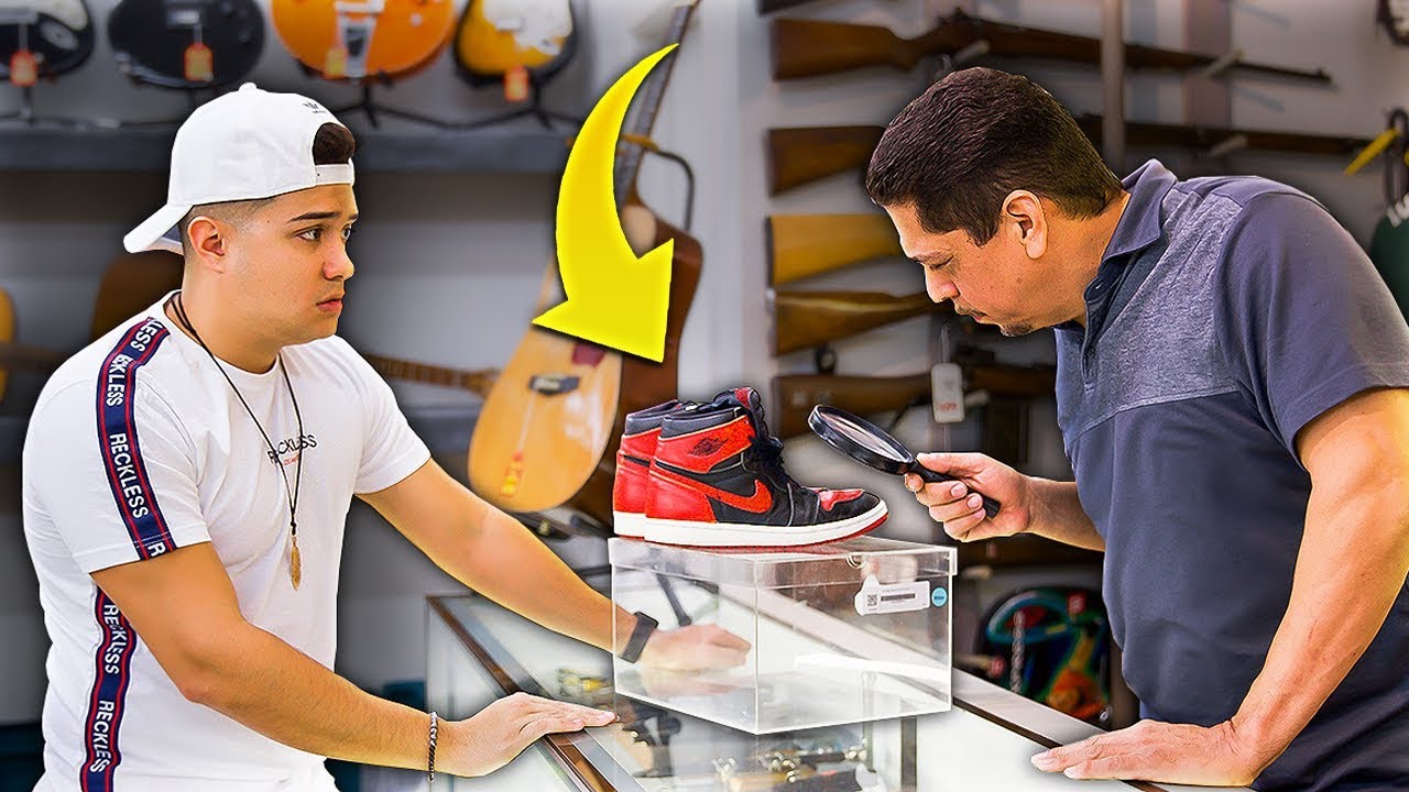 Pawning Fake Autographed Jordans!
