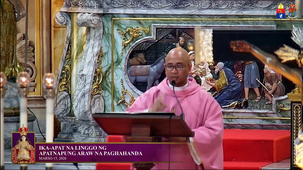 𝐋𝐈𝐕𝐄: 𝐁𝐀𝐍𝐀𝐋 𝐍𝐀 𝐌𝐈𝐒𝐀 | Ika-Apat na Linggo ng Apatnapung Araw na Paghahanda