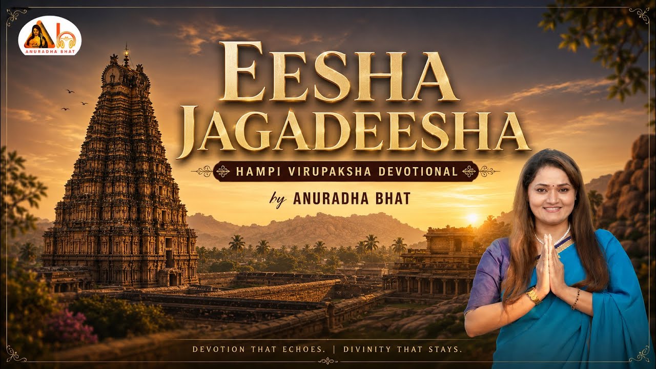 Eesha Jagadeesha | Hampi Virupaksha devotional | Anuradha Bhat ||