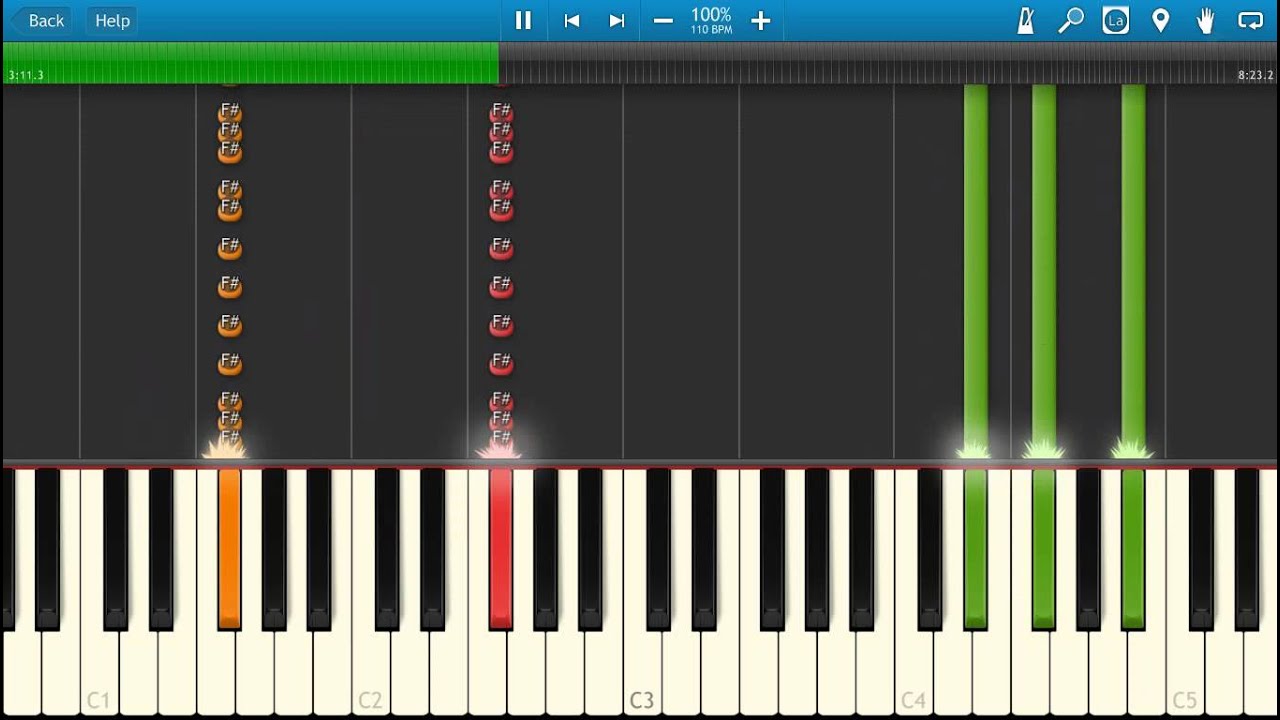 Genesis - Watcher Of The Skies Piano Tutorial - How to play - Synthesia Cover