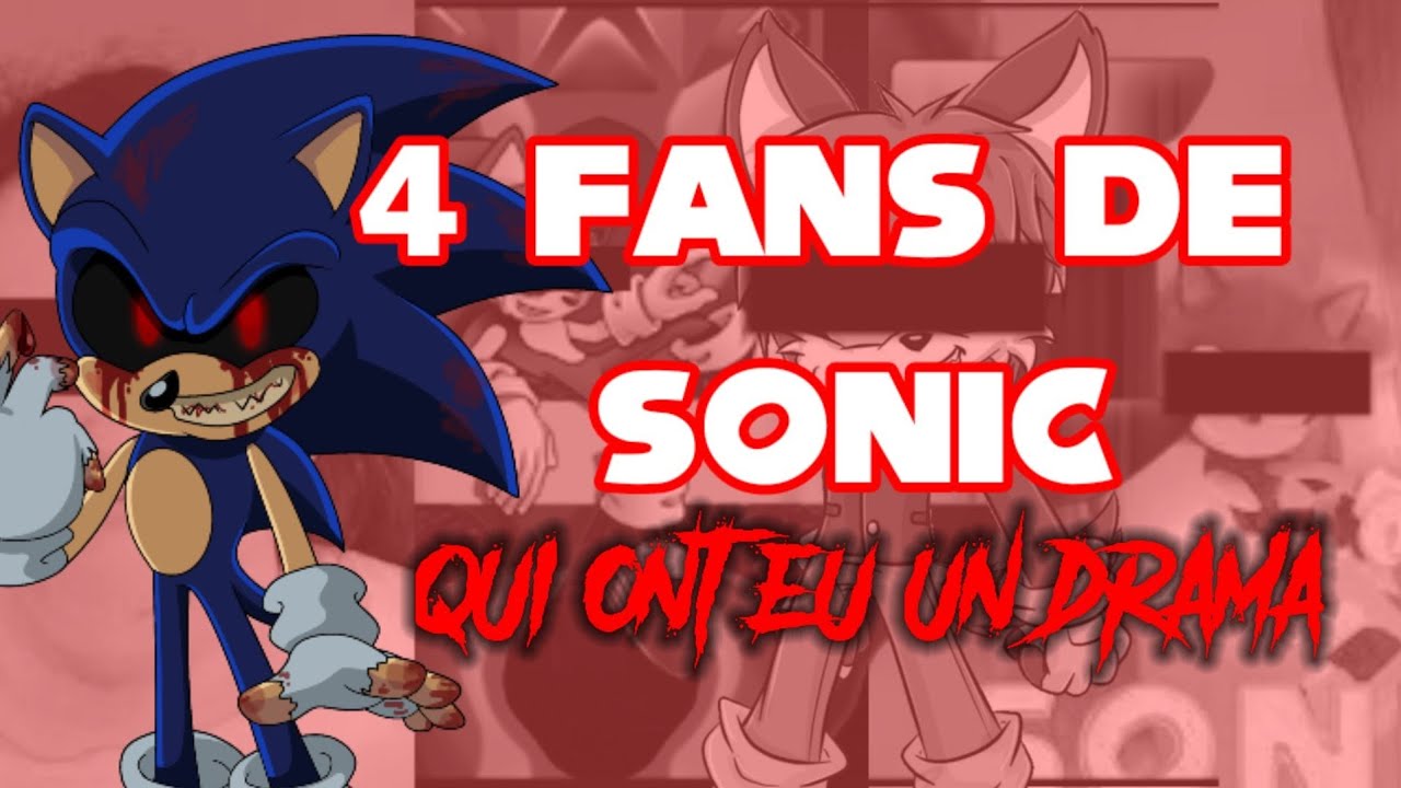 4 fans de sonic qui ont eu un drama | la face cachée de la communauté sonic #1