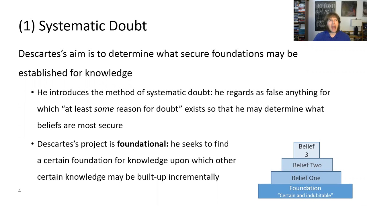 Lecture 1, Descartes on Global Skepticism
