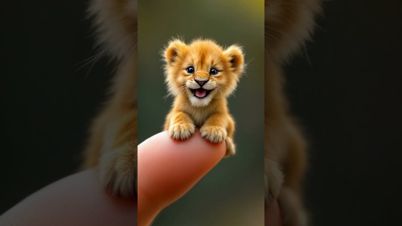 Cute Animal Planet Kitten Peacock Monkey Lion Sheep