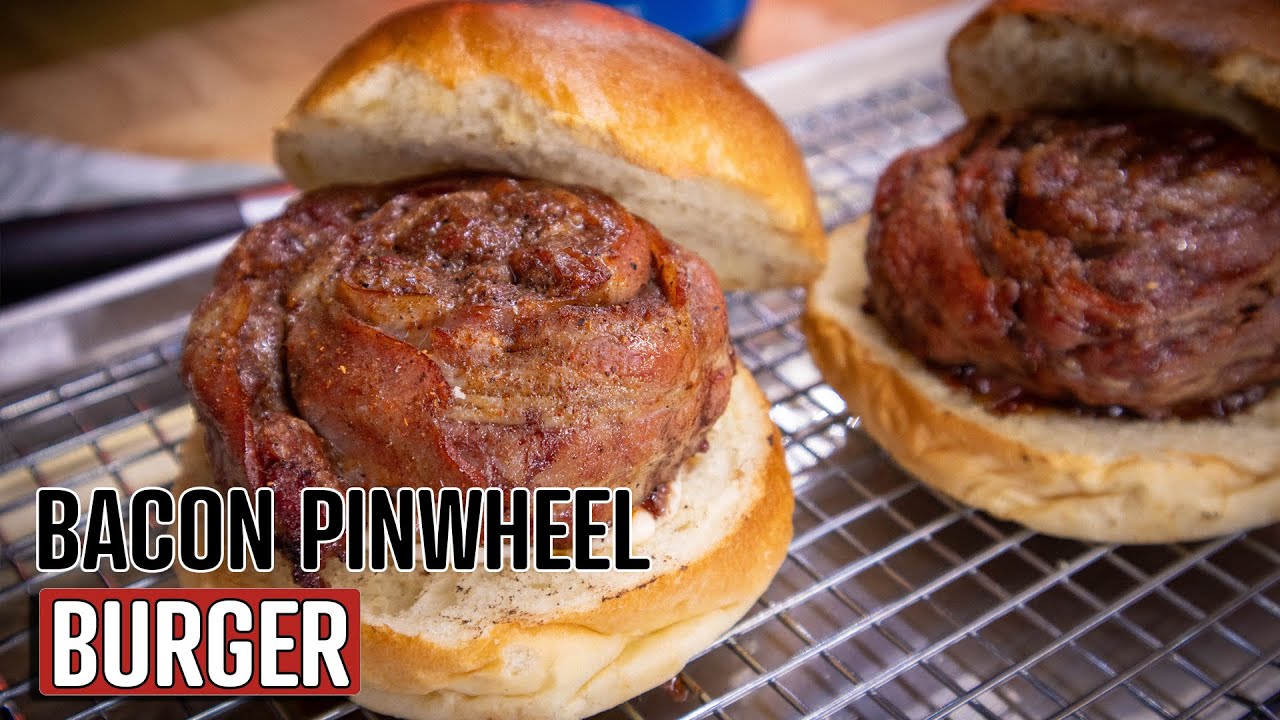Bacon Pinwheel burger - De Ultieme Bacon burger!