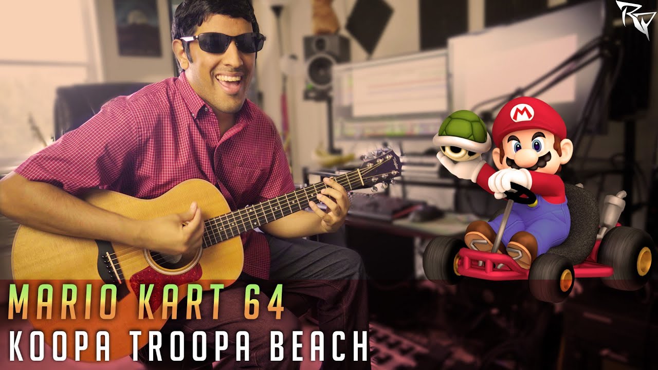 Koopa Troopa Beach (Mario Kart 64) || Guitar Cover by Ro Panuganti