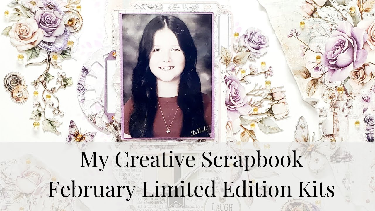 Всегда смейся — Наборы для скрапбукинга My Creative Scrapbook, лимитированная серия февраля — 49 ...