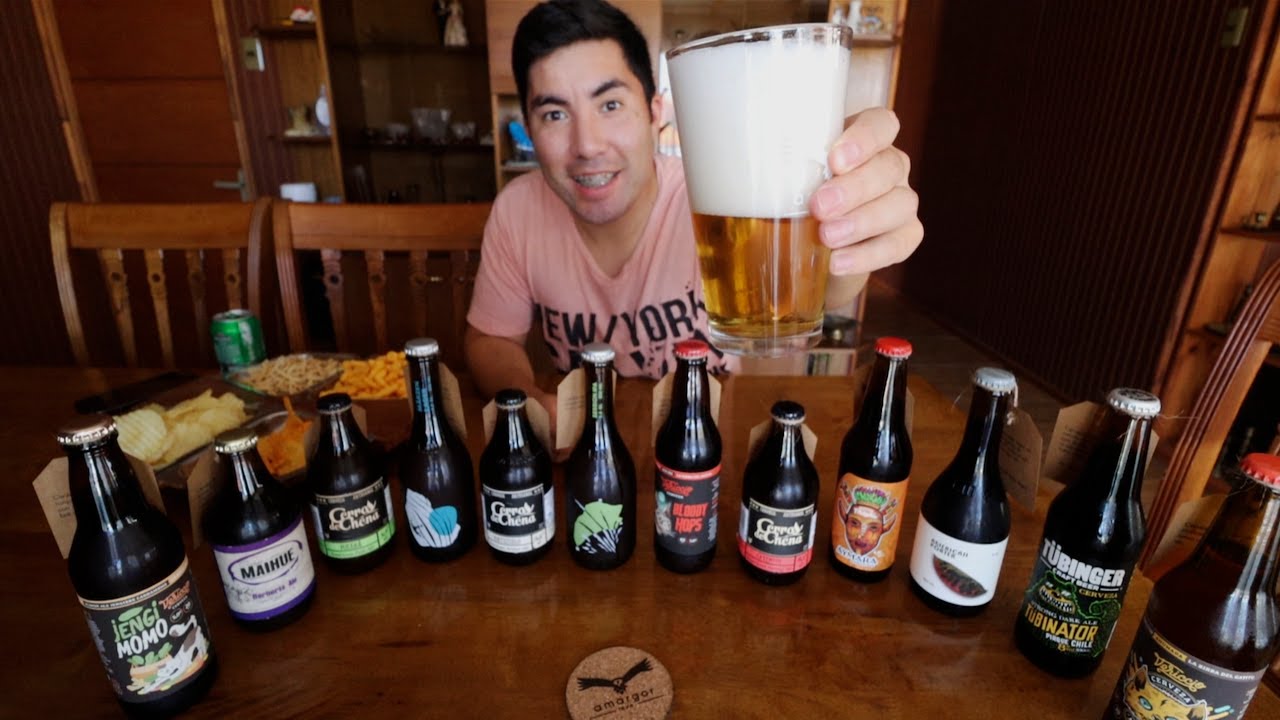 Probando CERVEZAS Artesanales CHILENAS