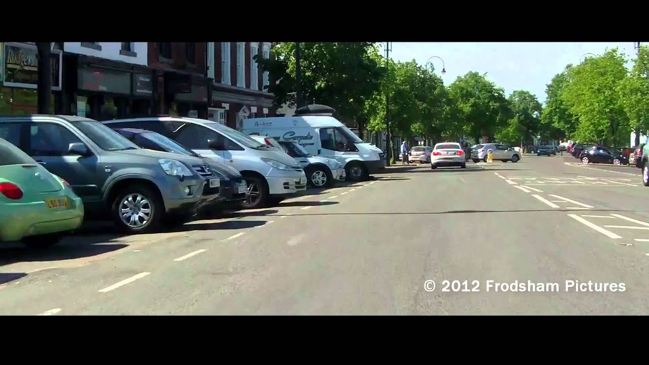 Frodsham - Driving through Frodsham