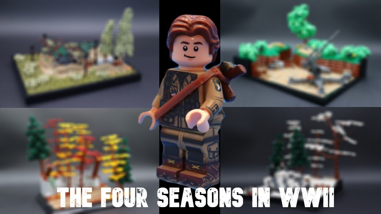 I Built the Four Seasons as Lego WWII Scenes