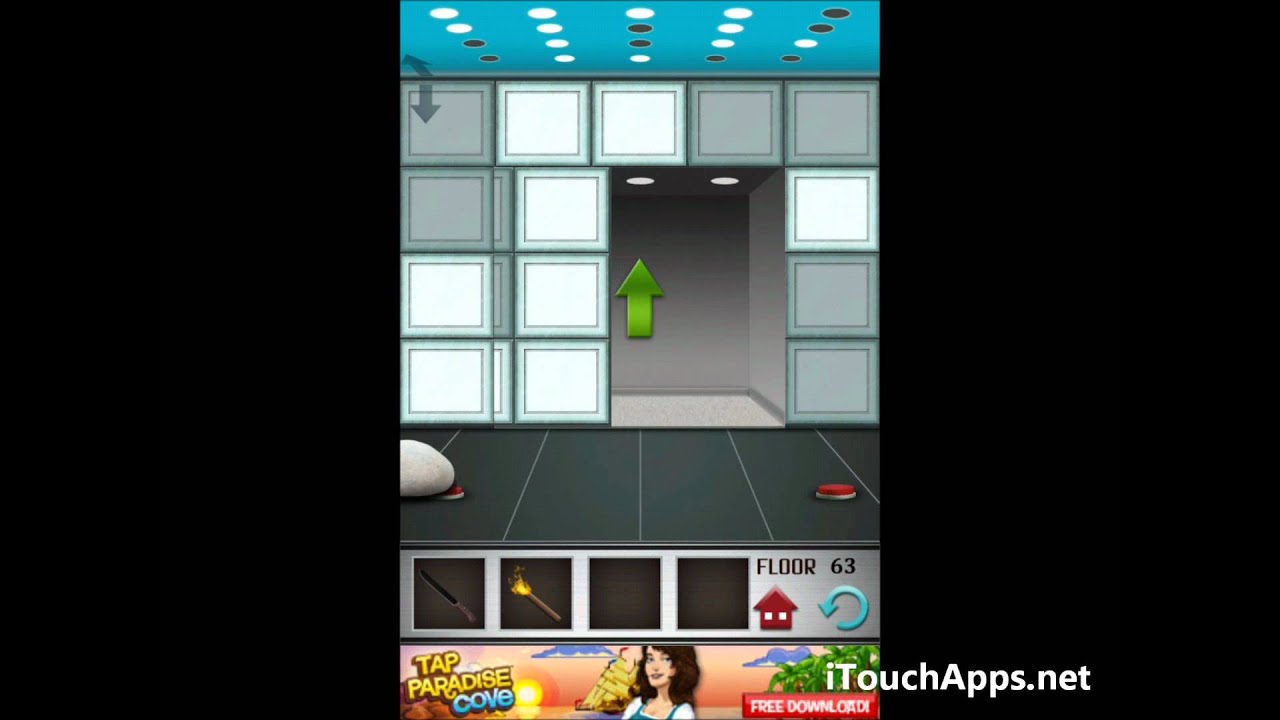 100 Floors -- Floor 63 Walkthrough / Solution