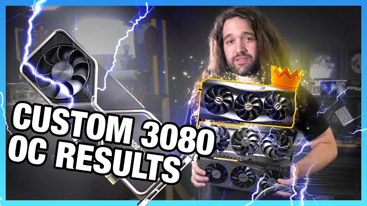 Custom RTX 3080 Overclocking: EVGA FTW3, ASUS TUF, & Gigabyte Eagle Results (Stream Recap)