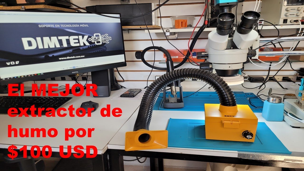 El MEJOR extractor de humo por menos de 100 USD!!