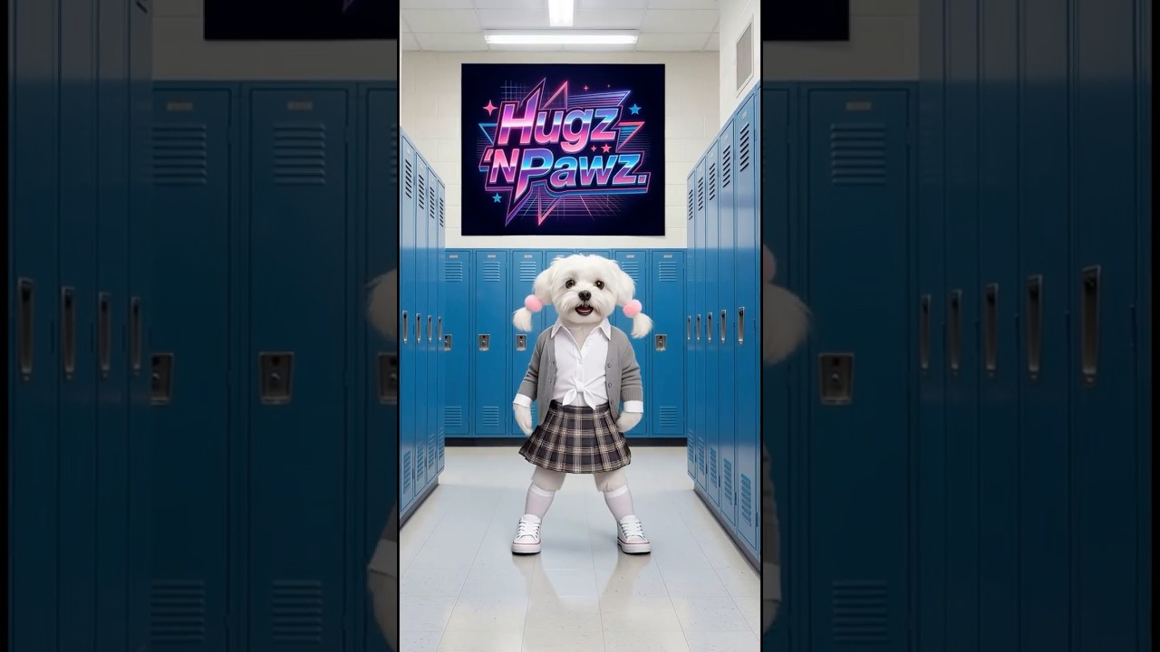 Maltese dances to "...Baby One More Time"