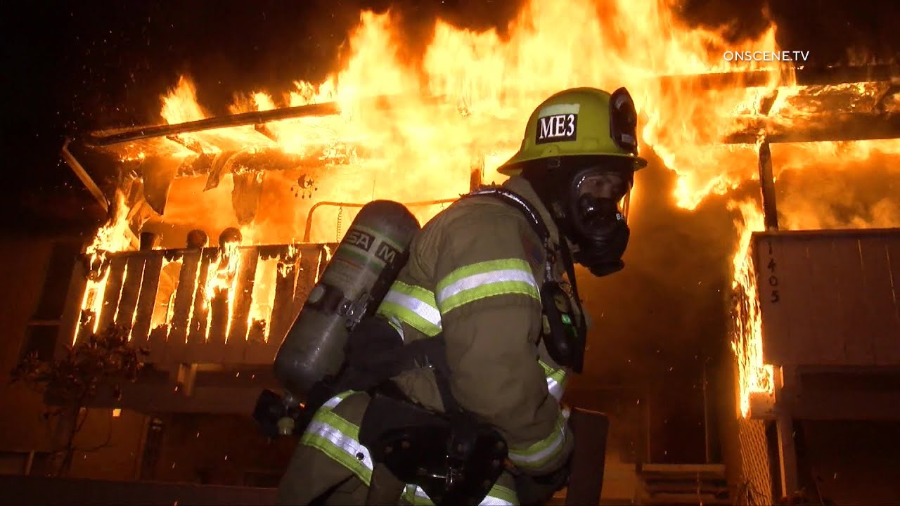 Fire Rips Through Several Apartment Units | Ventura