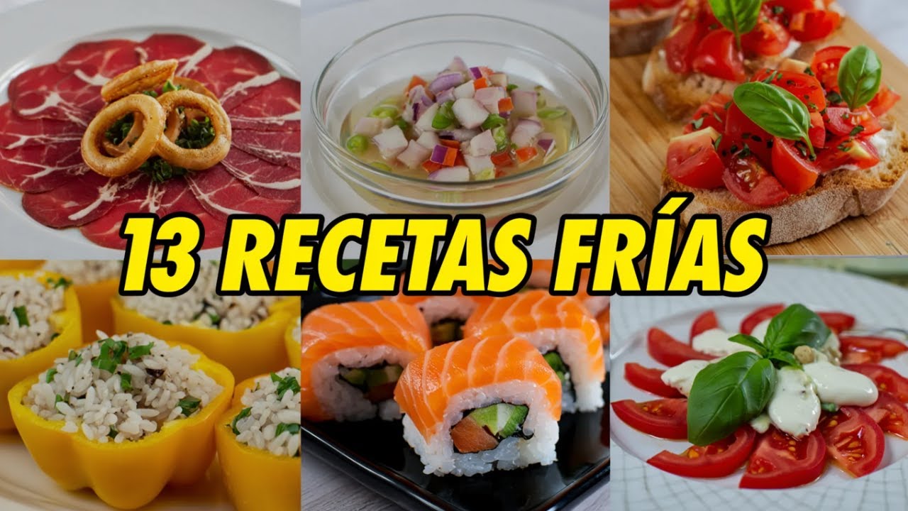 13 Entrantes Fr&iacute;os Que Sorprender&aacute;n a Todos