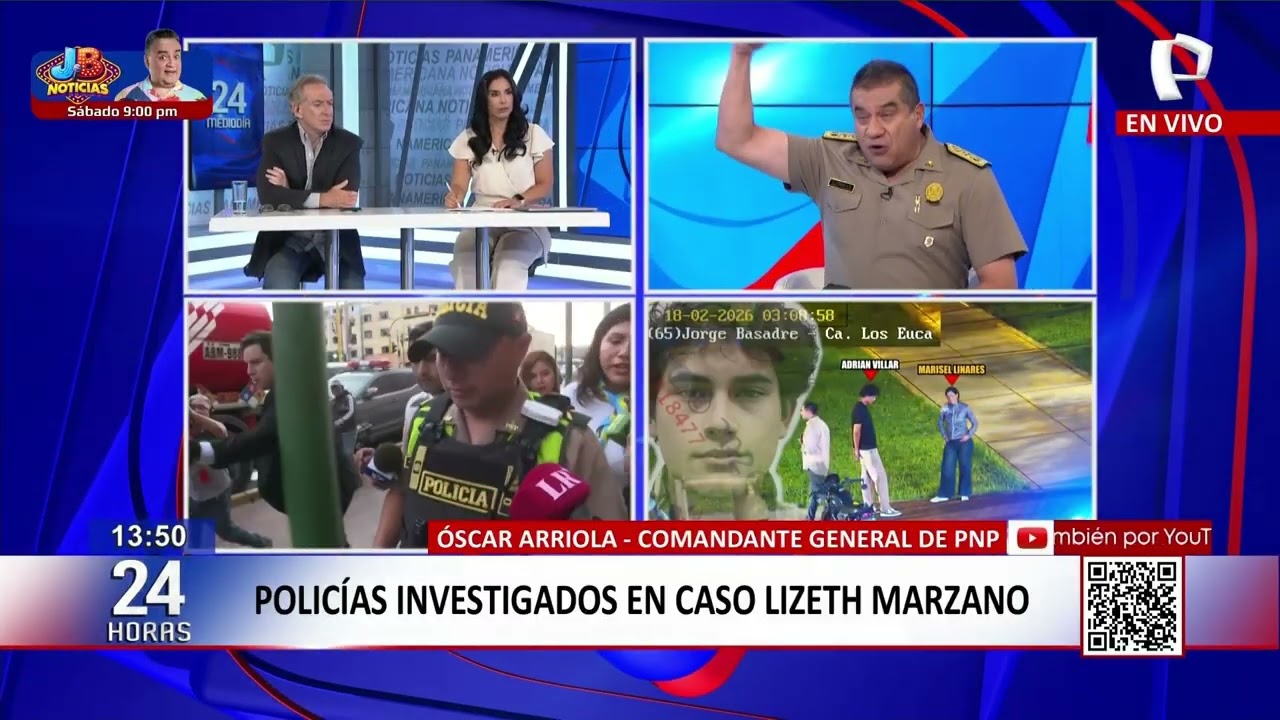 Óscar Arriola habla sobre los policías investigados en caso Lizeth Marzano