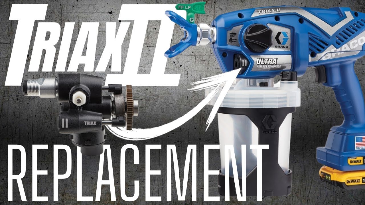 Graco TRIAX 2 ⚡️ HOW TO Replace The Pump In Your Graco Ultra Handheld