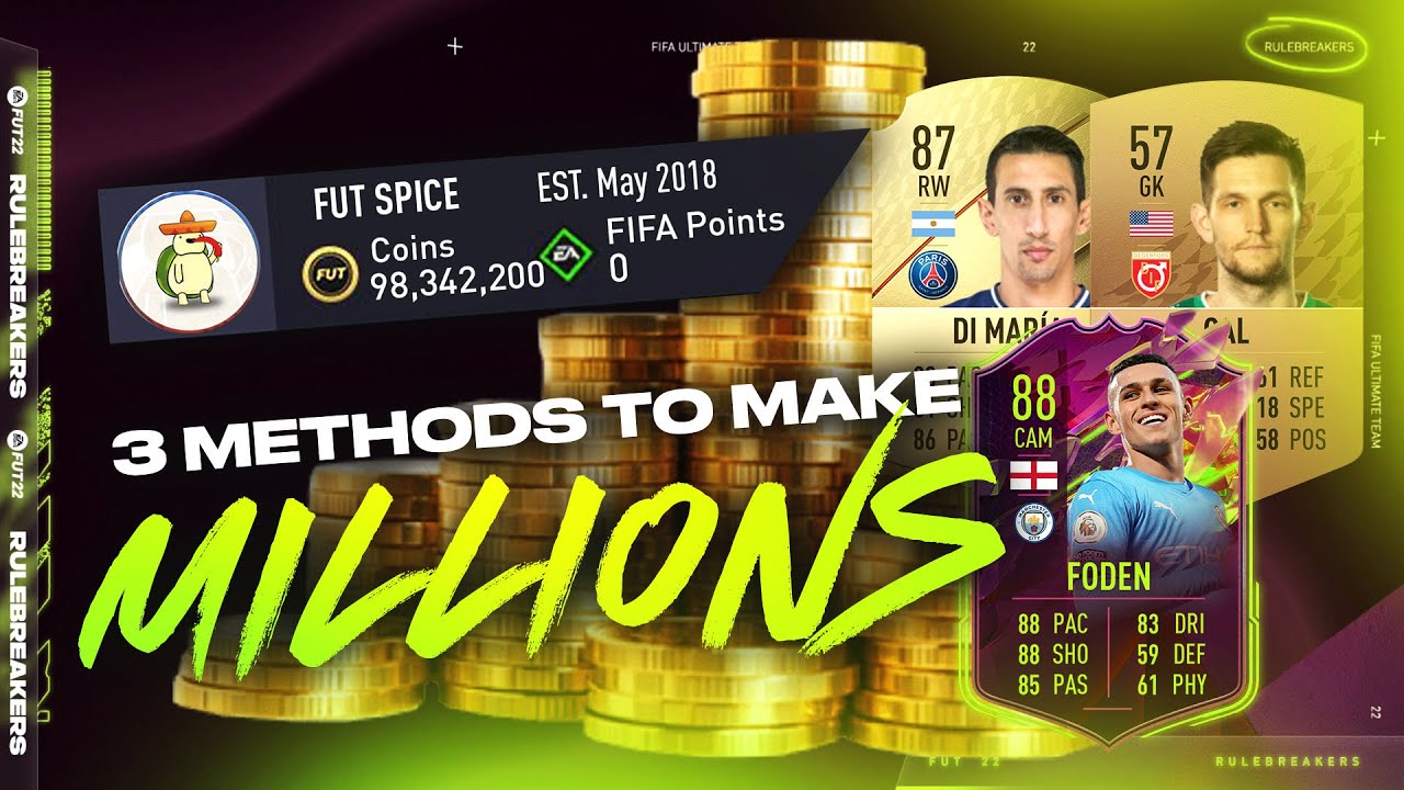 3 TRADING METHODS THAT WILL MAKE YOU RICH ON FIFA 22! *WORKS IN APRIL*