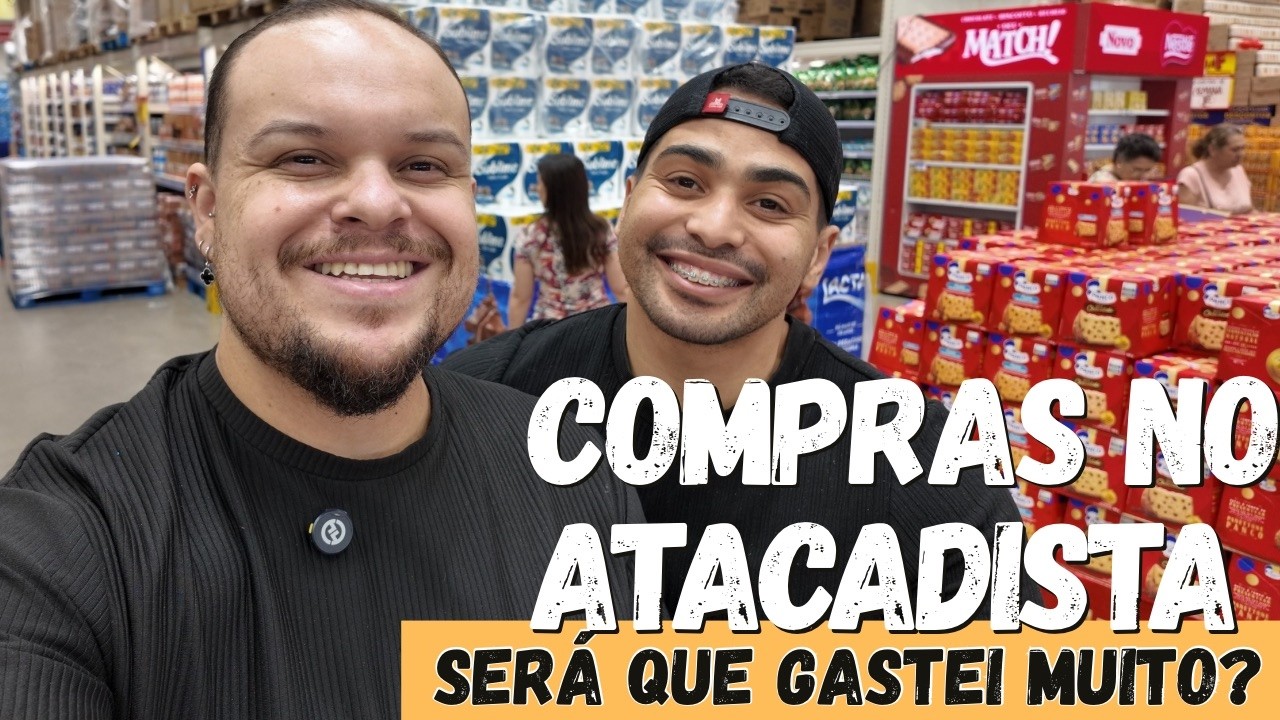 COMPRA DO MÊS NO ATACADISTA! Dicas pra economizar MUITO e encher o carrinho gastando menos!