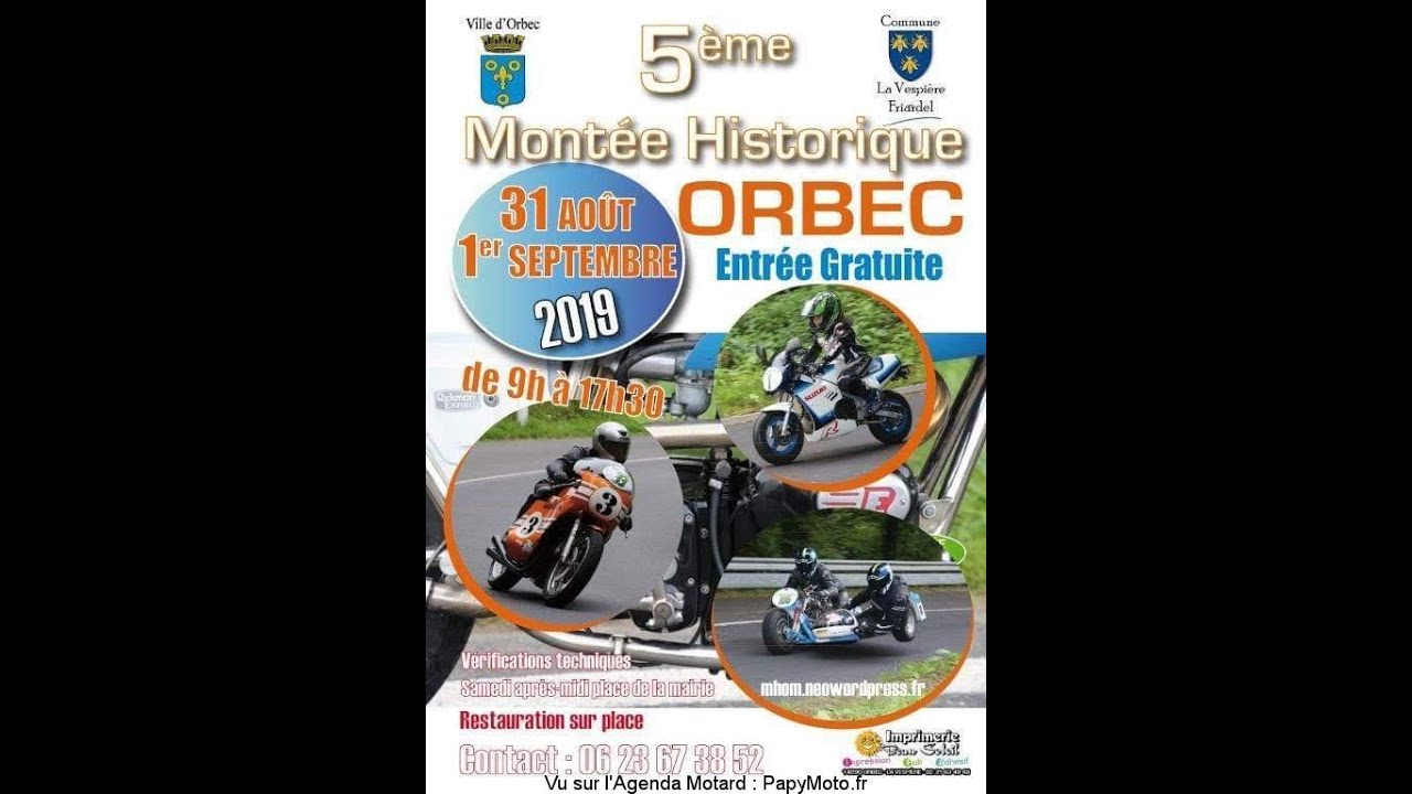 Les Diables Rouges - La Montée Historique ORBEC 2019