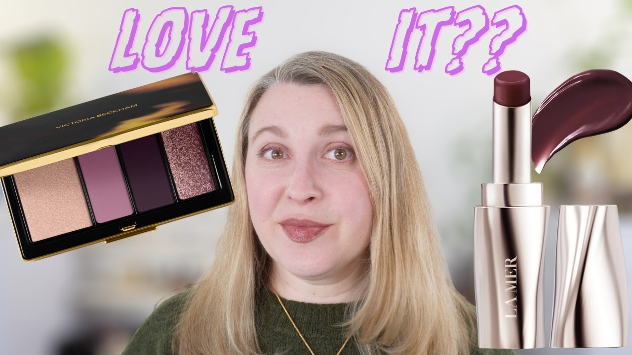 Палетка теней для век VICTORIA BECKHAM Orchid Eyewear Quad и бальзам для губ LA MER Lip Treatment