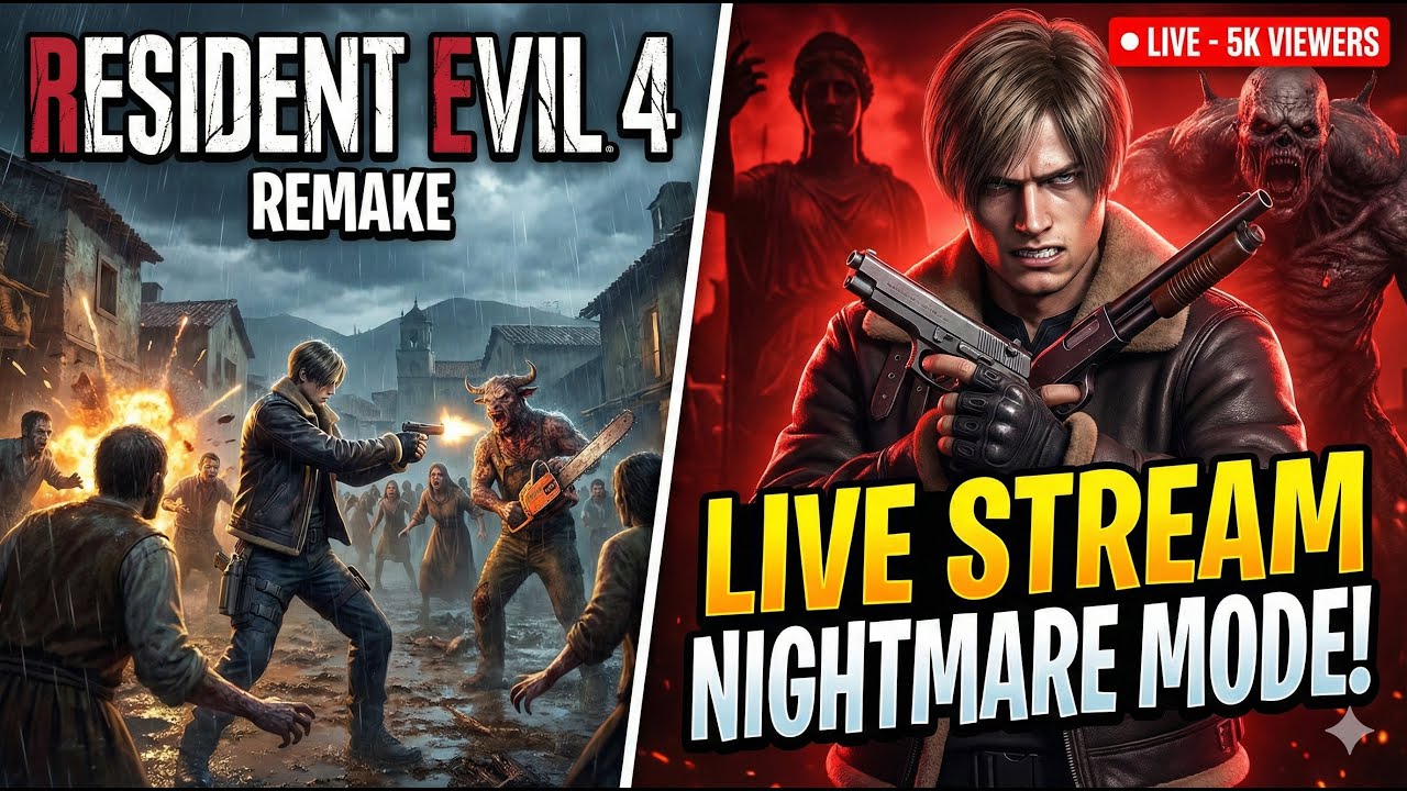 Resident Evil 4 Remake: THIS GAME IS TERRIFYING! Part 8