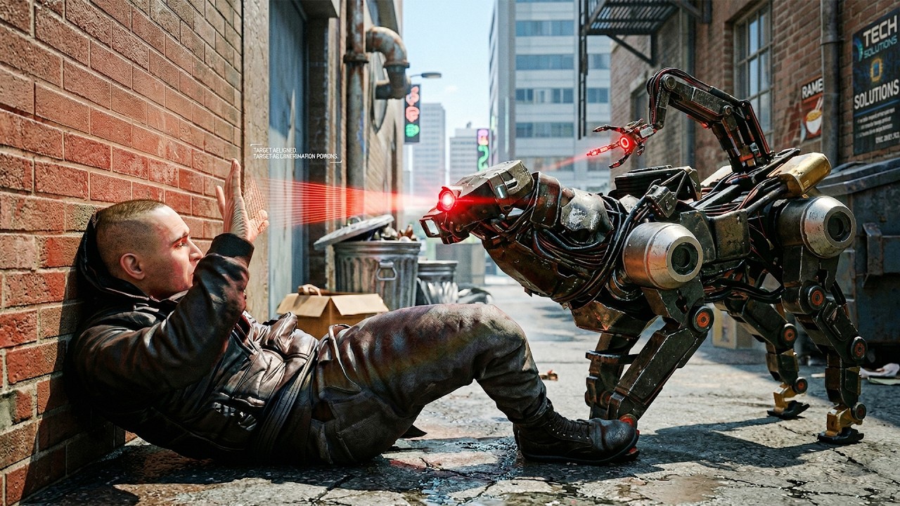 Dirty cops created ROBOTIC DOGS to secretly EXECUTE undesirable people.