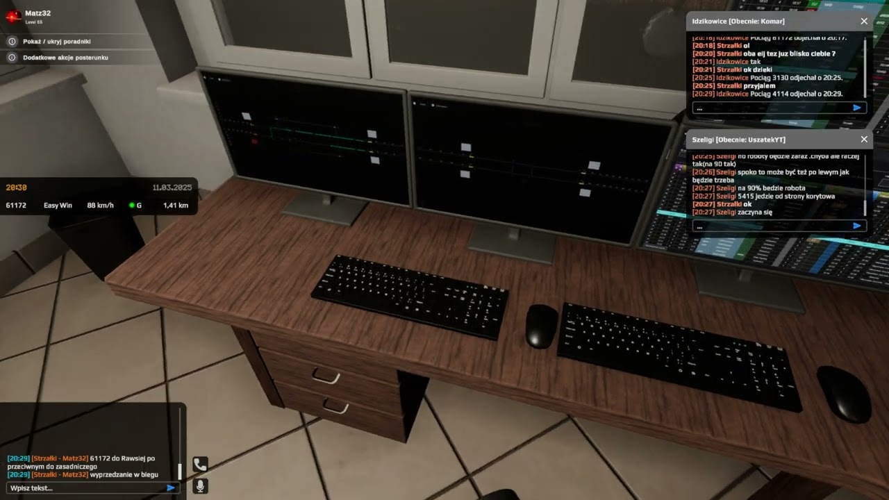 Simrail - The Railway Simulator  - Dyzurka Online # 001 - Strzalki [ 03.2025 ]