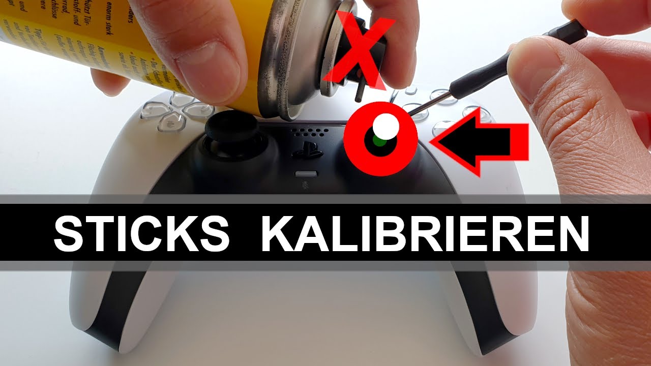 Controller Stick Drift einfach weg kalibrieren | PS4 PS5 Reparatur mit Drehpotentiometer