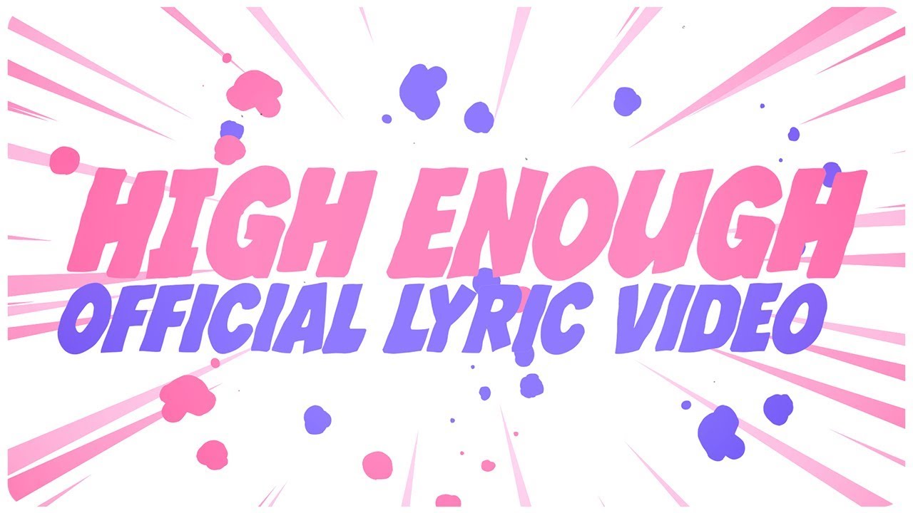 Justin Caruso - High Enough ft. Rosie Darling (Lyric Video)